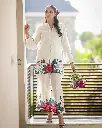 2 pcs Printed Silk
