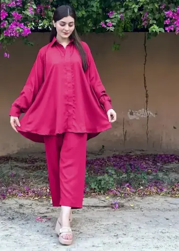 2 pcs Georgette
