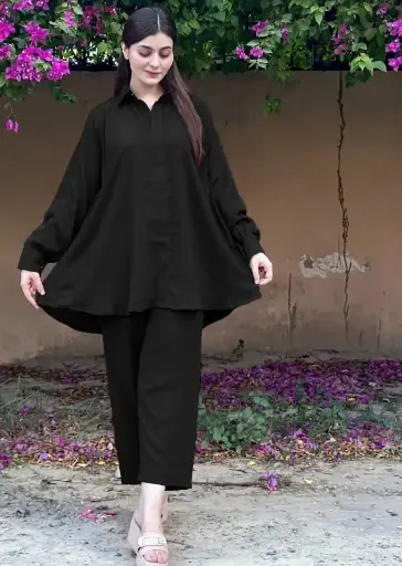 2 pcs Georgette