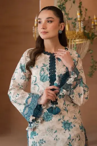 3 pcs unstitched lawn